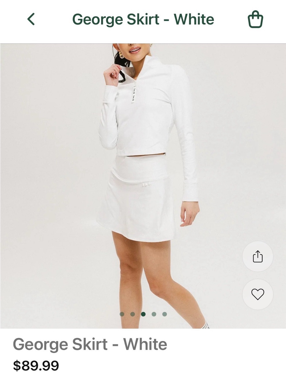 George White Fore All  Skirt⛳️